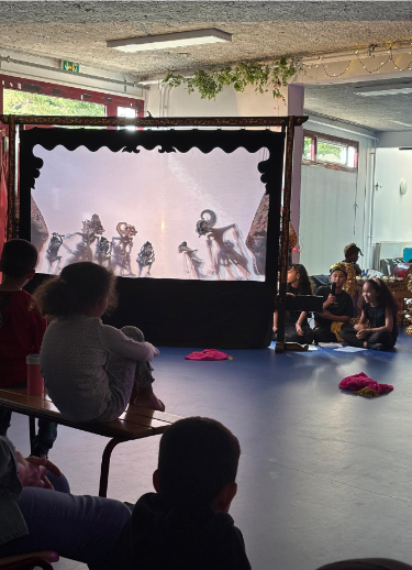 Atelier culturel à l'école